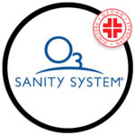 logo sanity system per la sanificazione con l'ozono